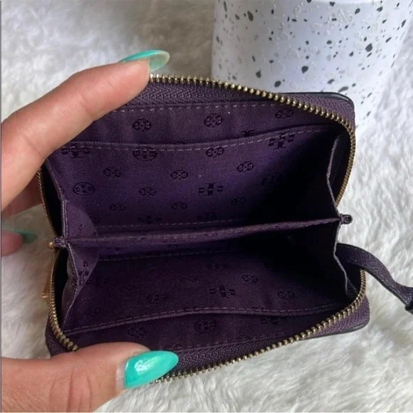 Tory Burch Purple Wallet - Picture 5 of 6
